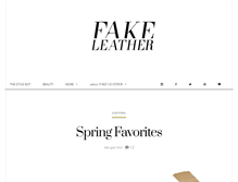 Tablet Screenshot of fake-leather.com